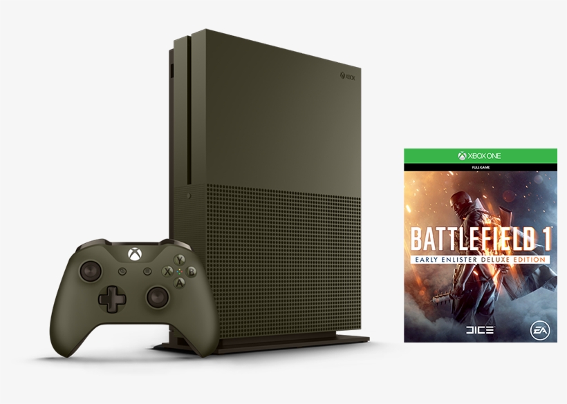 Xbox One S Battlefield 1, transparent png