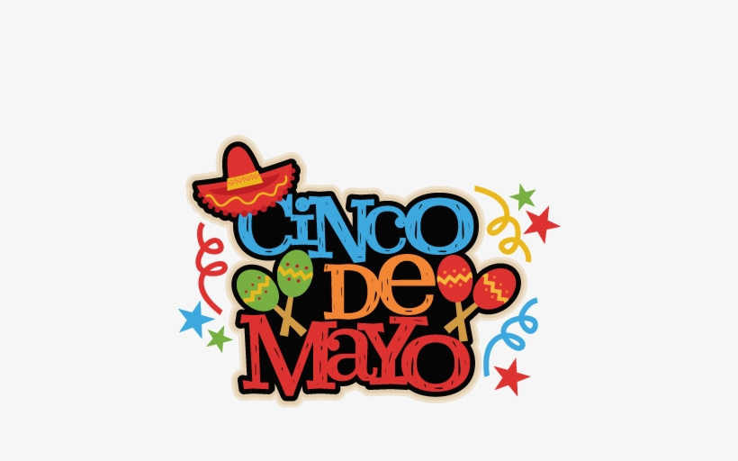 Cinco De Mayo Title Svg Scrapbook Cut File Cute Clipart - Cinco De Mayo Png, transparent png