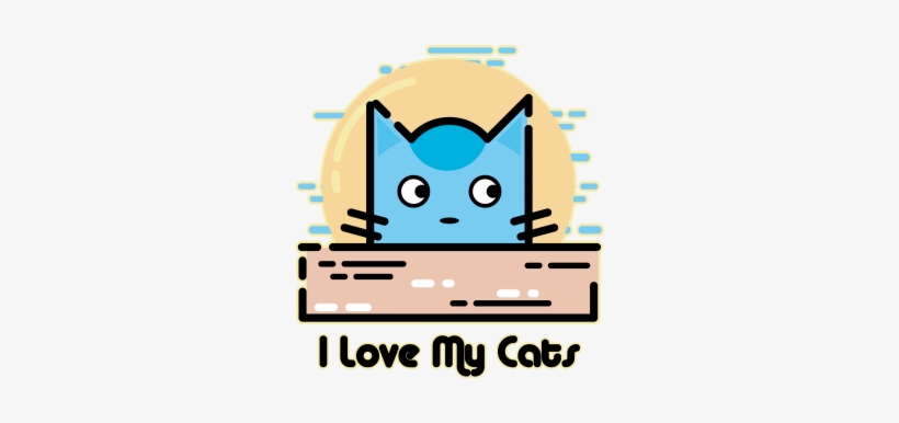 Cat Tshirt Design, Cat, Vector, Cute Png And Vector - T-shirt, transparent png