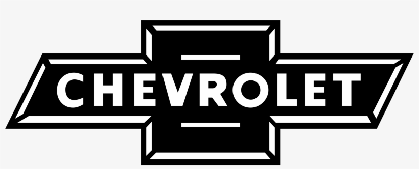 Logos Download - Chevy Logo Black And White, transparent png
