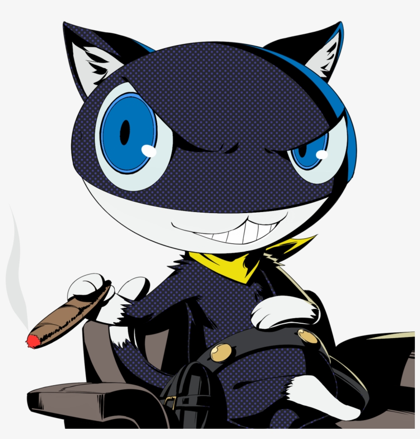 Download Png - Morgana Persona 5 Artwork, transparent png