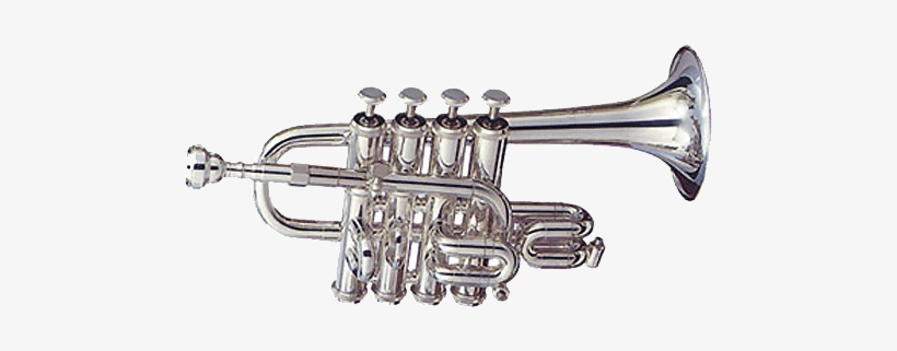 Getzen 3916 Piccolo Trumpet Getzen 940 Piccolo Trumpet - Getzen 940 Eterna Series Bb/a Piccolo Trumpet Silver, transparent png