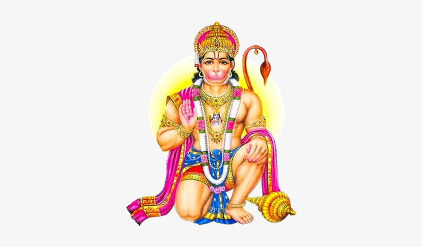 Hanuman Kneeling Down - Hanuman Ji, transparent png
