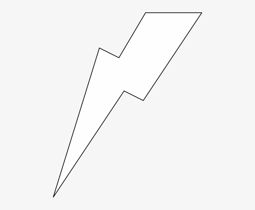 White Lightning Bolt Png - Lightning Bolt White Png, transparent png