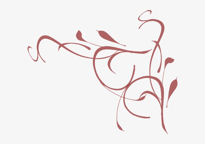 Swirls Clipart Maroon - Front Page Designs For Assignments, transparent png