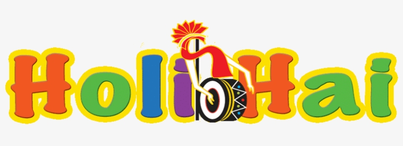 Holi Color Png Pic - Happy Holi Logo Png, transparent png