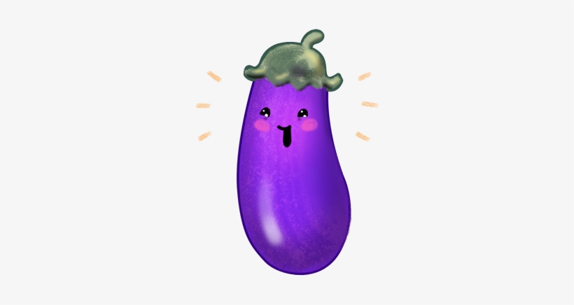Say It With Eggplants Is The Sticker Pack That Turns - Eggplant, transparent png