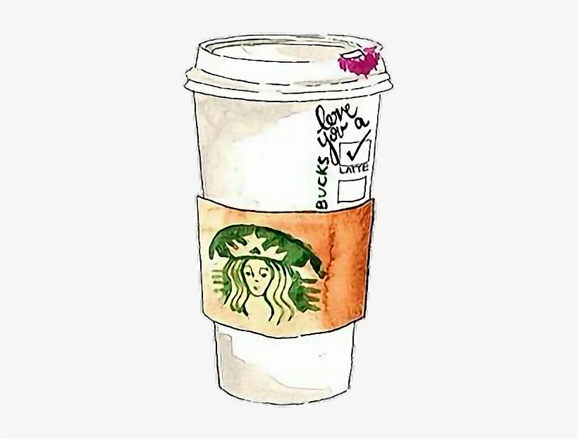 Report Abuse - Drawing Coffee By Watercolor, transparent png
