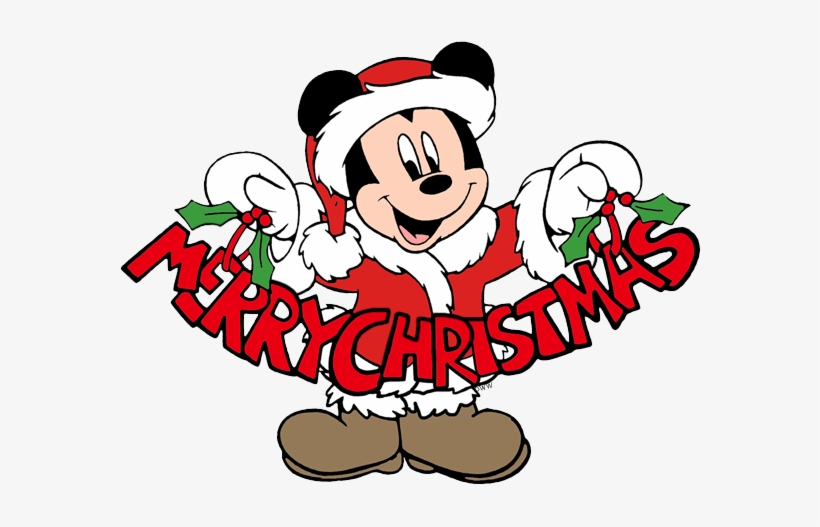 Png Stock Clip Art Disney Galore Merry - Disney Christmas Clip Art, transparent png