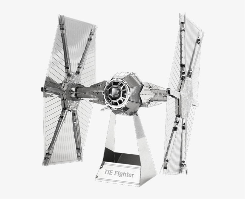 Picture Of Imperial Tie Fighter - Metal Earth 3d Laser Cut Model Star Wars Tie Fighter, transparent png