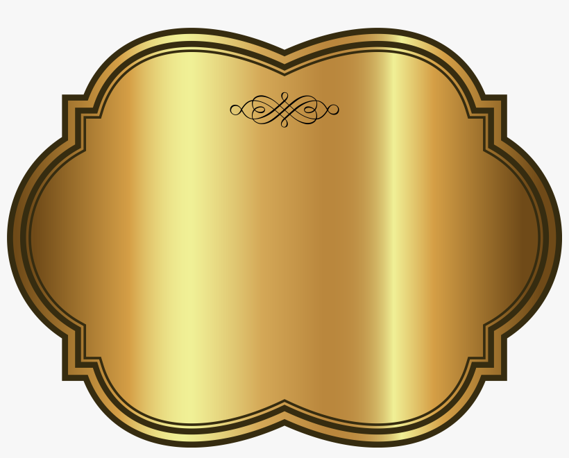 Download - Gold Banner Png Transparent, transparent png