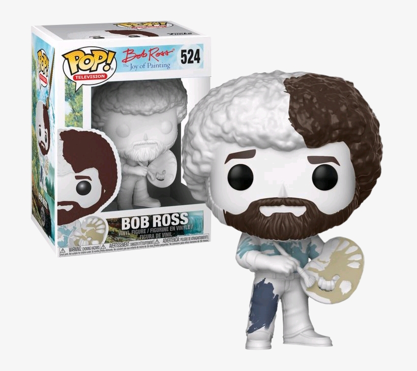 The Joy Of Painting Bob Ross Diy Funko Pop Vinyl Figure - Bob Ross Pop Vinyl, transparent png