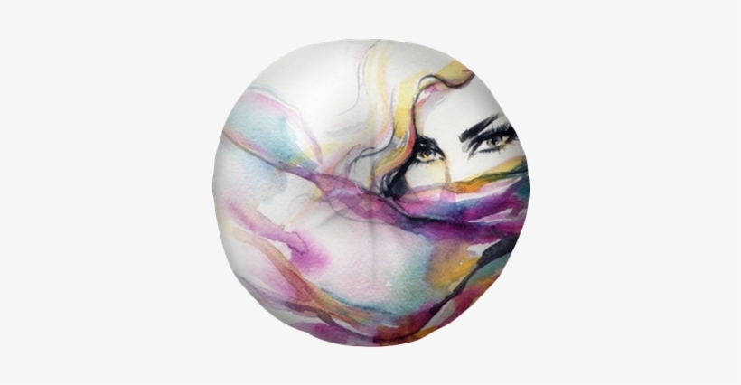 Fashion Illustration - Pinturas A Acuarelas Mujer, transparent png