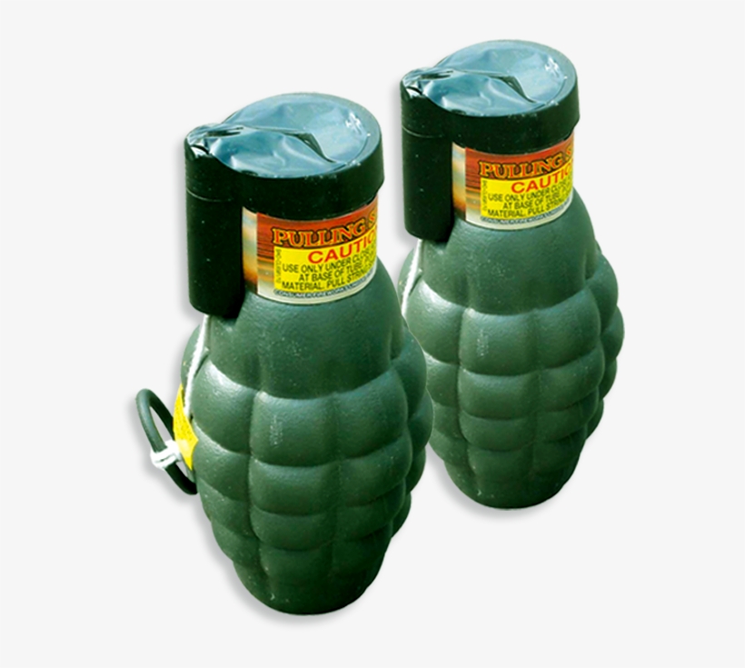 Pulling Smoke Grenade - Smoke Grenade Firework, transparent png