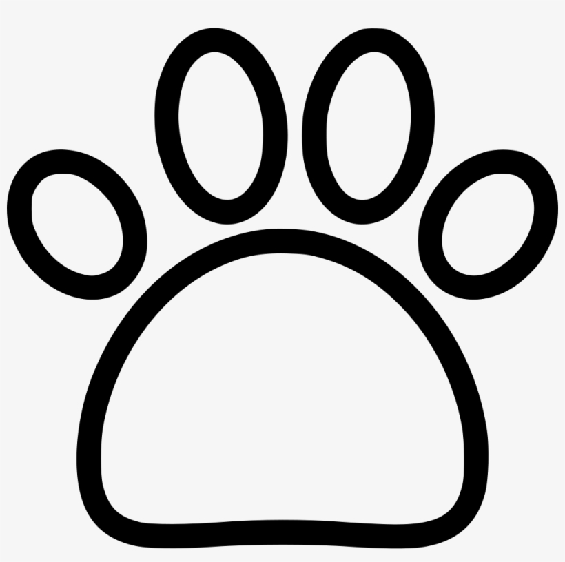 Paw Comments - Paw Icon Png, transparent png
