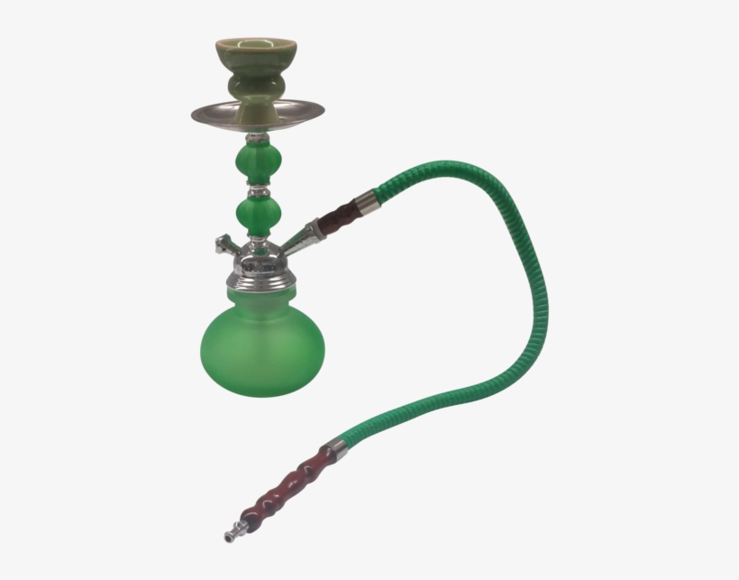 11 Zebra Smoke Echo 1 Hose Hookah Green - Hookah, transparent png