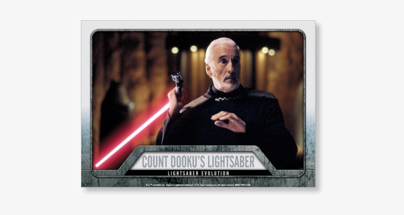 2016 Star Wars Evolution Count Dooku's Lightsaber Evolution - Dooku, transparent png