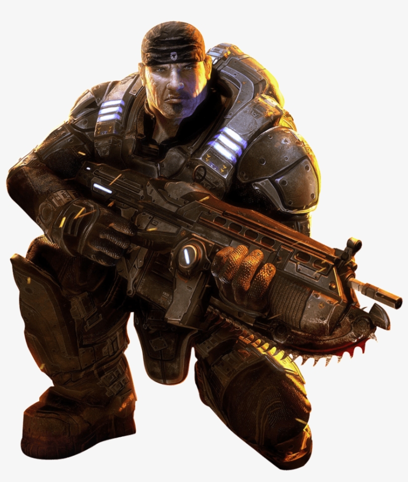Gears Of War Soldier - Gears Of War Png, transparent png