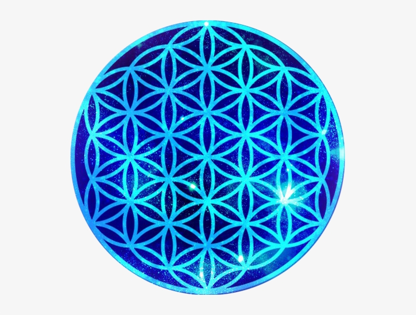 The Flower Of Life - Charging Plate 2.3" (60 Mm), transparent png