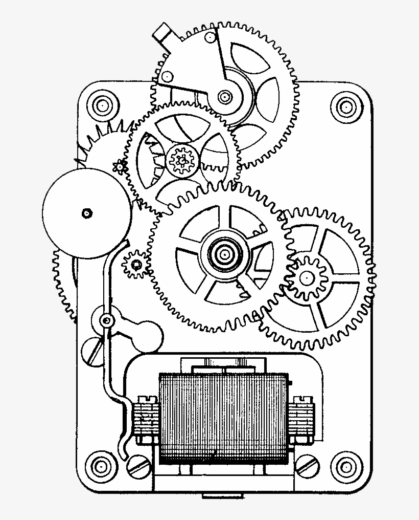 A Nice Selection Of Gears And Mechanical Parts As Well - Library, transparent png
