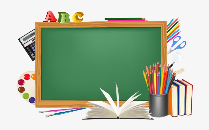 School Png Photos - Green School Board Png, transparent png