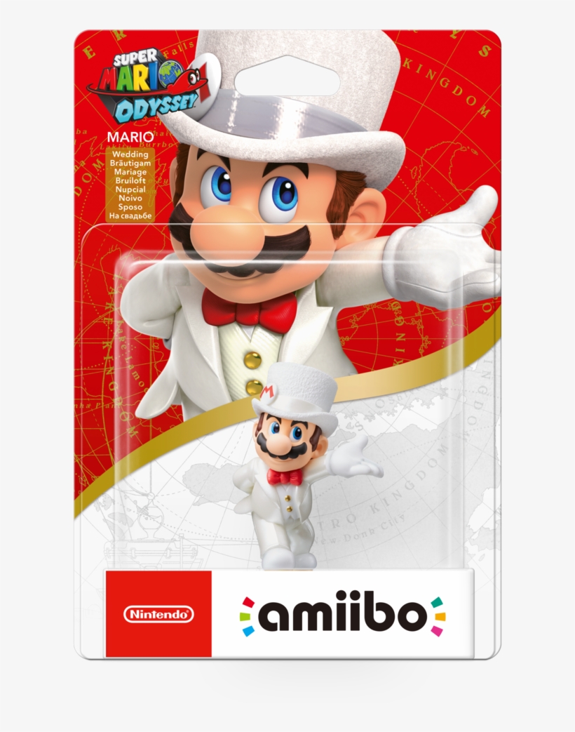 Talk About A Strange Way To Find Out New Information - Amiibo Super Mario - Wedding Mario, transparent png