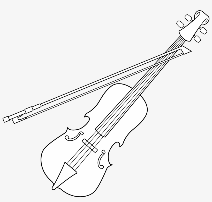Violin Musical Instrument Doodle Transparent Png, transparent png