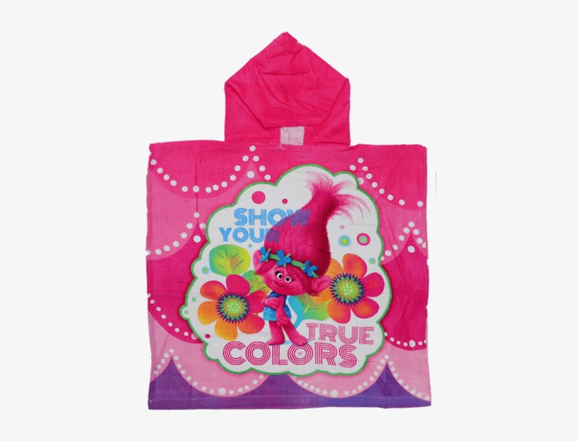 Trolls Poncho - Mohnblume Der Schleppangel-| - Zeigen Sie Ihre Quadratische, transparent png