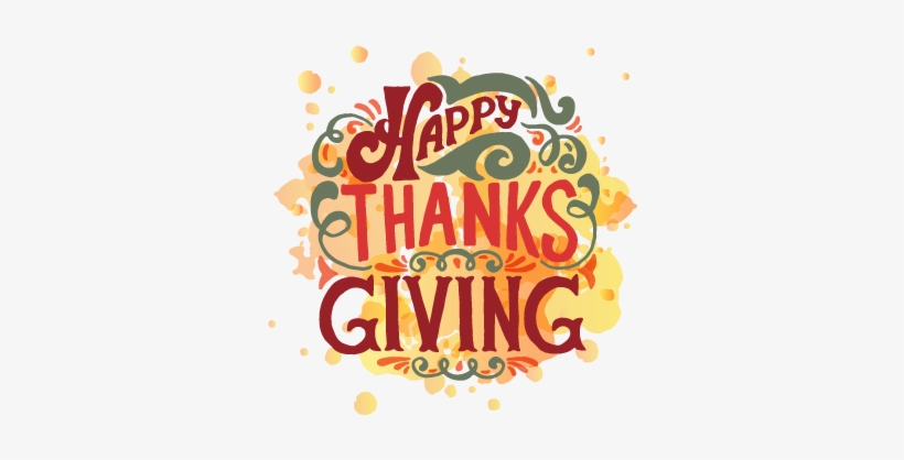 Happy Thanksgiving Png, transparent png