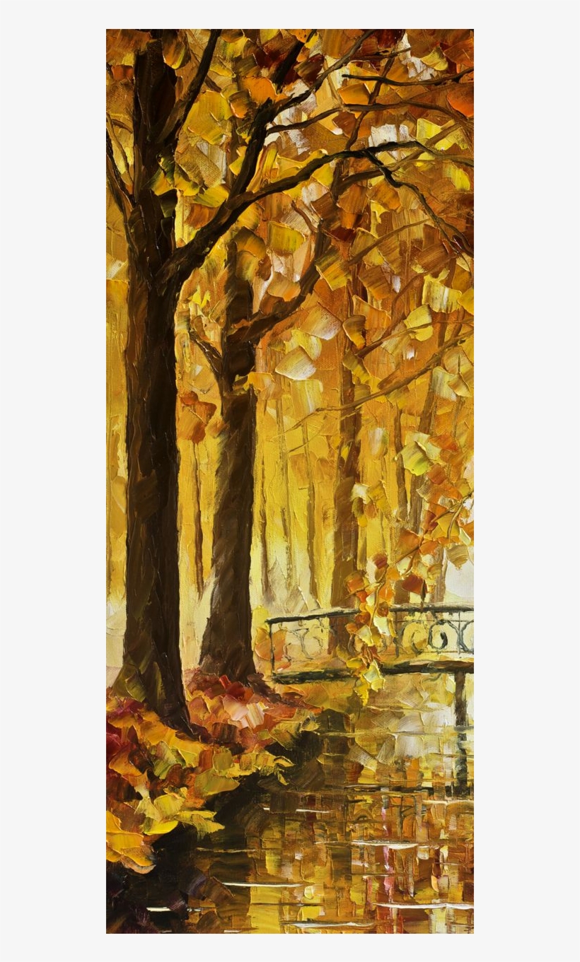 Test For Harrisf - Leonid Afremov Winter, transparent png