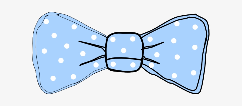 Bow Tie White Clip - Baby Blue Bow Tie Clipart, transparent png