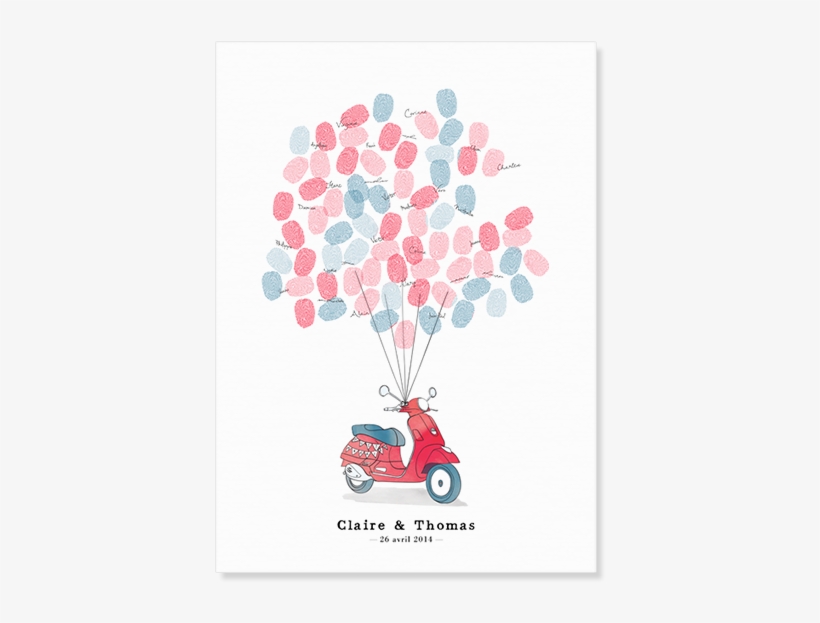 Pepper & Joy London Taxi Wedding Guest Book, transparent png