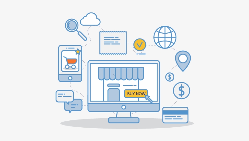 The Leading E Commerce Portal - E-commerce, transparent png