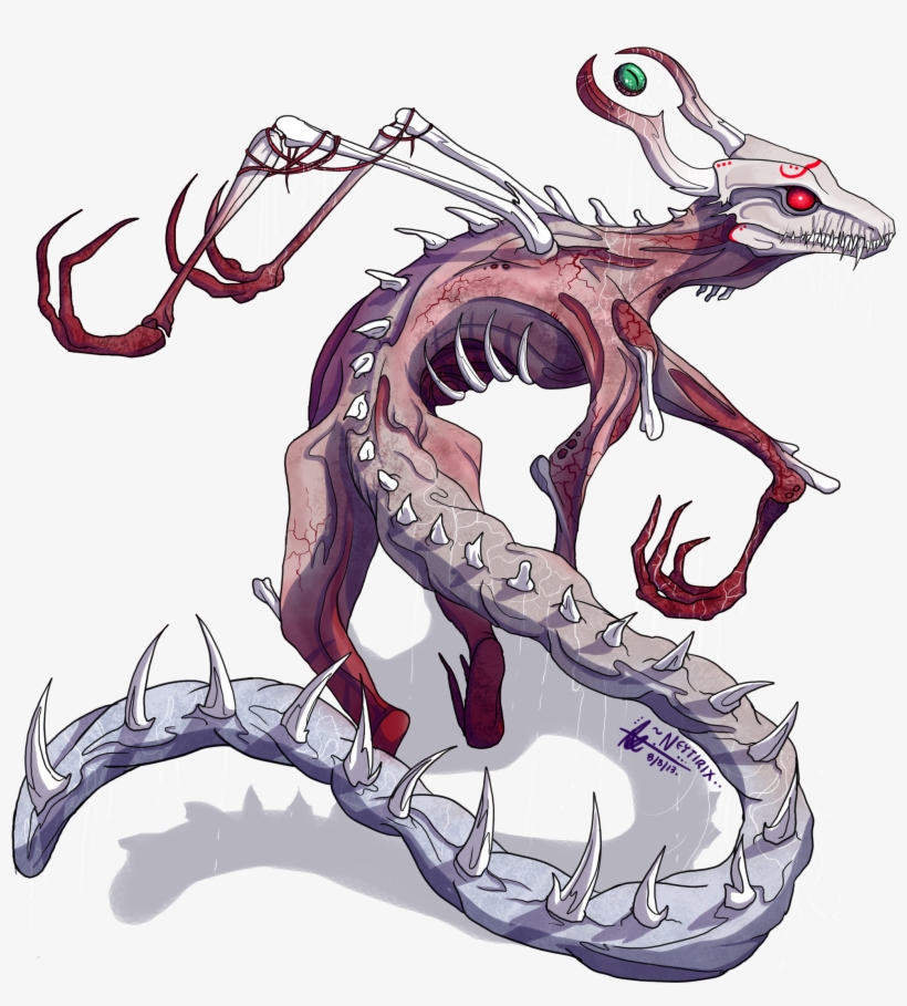 E621 Alpha Channel Ambiguous Gender Blood Body Marks - Undead Animal Art, transparent png