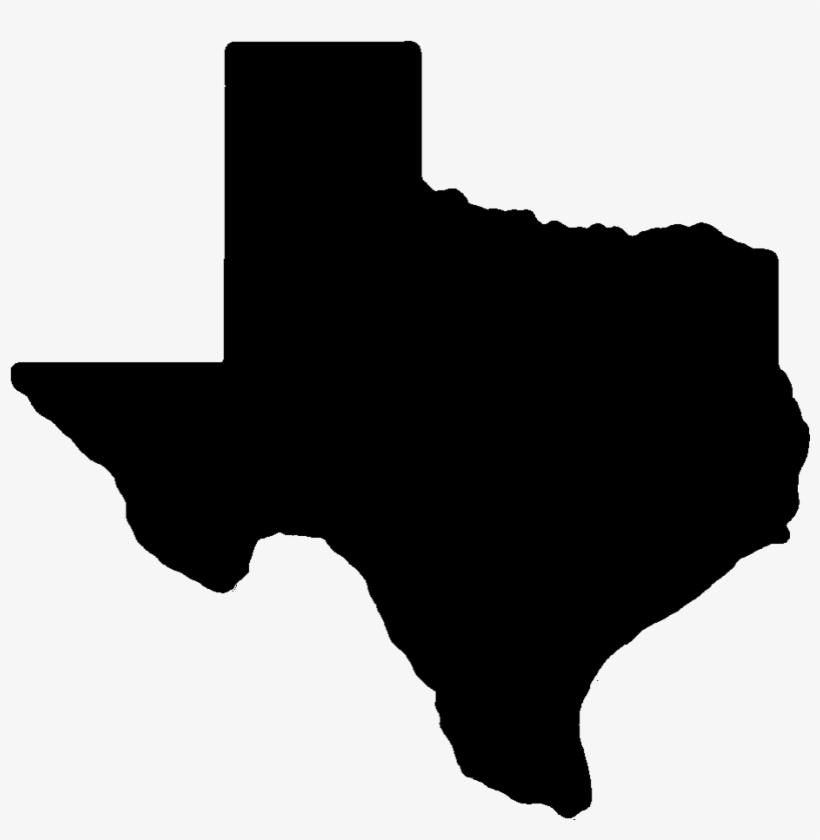 Pol Politically Incorrect Thread - Texas Map Silhouette, transparent png