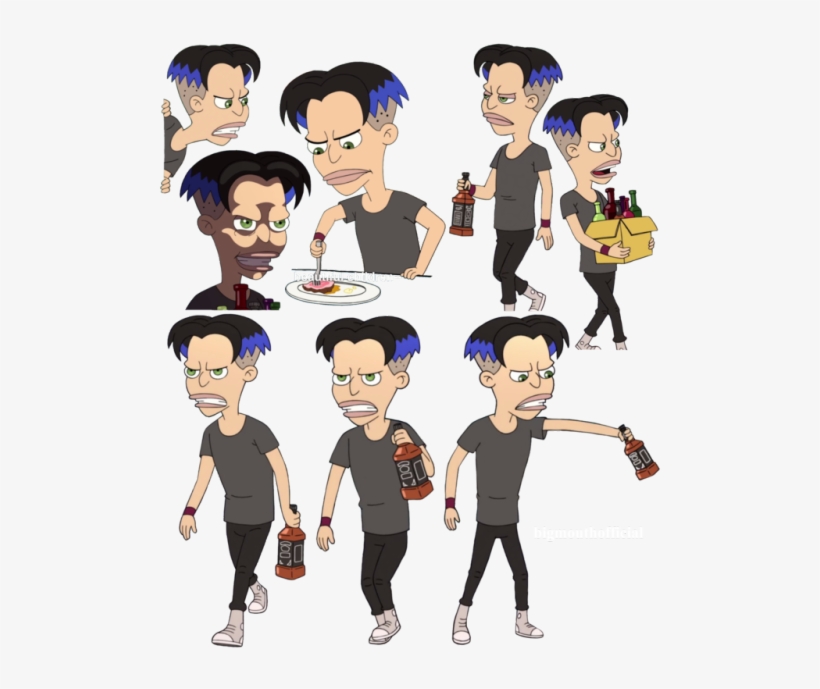 Judd From Big Mouth, transparent png