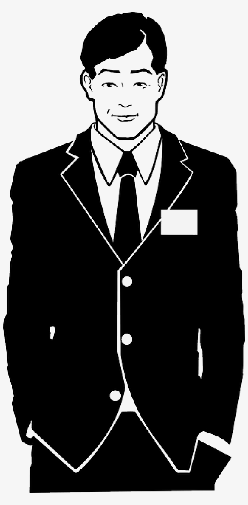 Businessman - Suit Clipart Png, transparent png