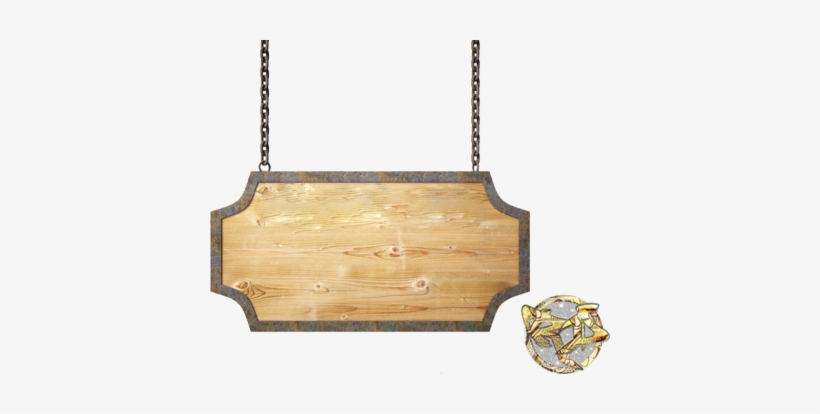 Hanging Wooden Sign Png - Wooden Sign Board Png, transparent png