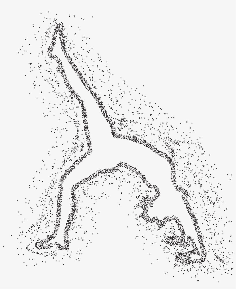 This Free Icons Png Design Of Particles Female Yoga, transparent png