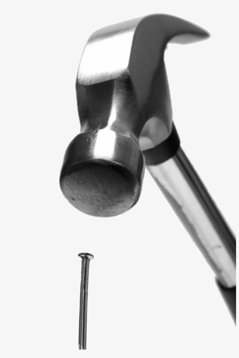 Hammer Hitting Nail - Weird Hammer, transparent png
