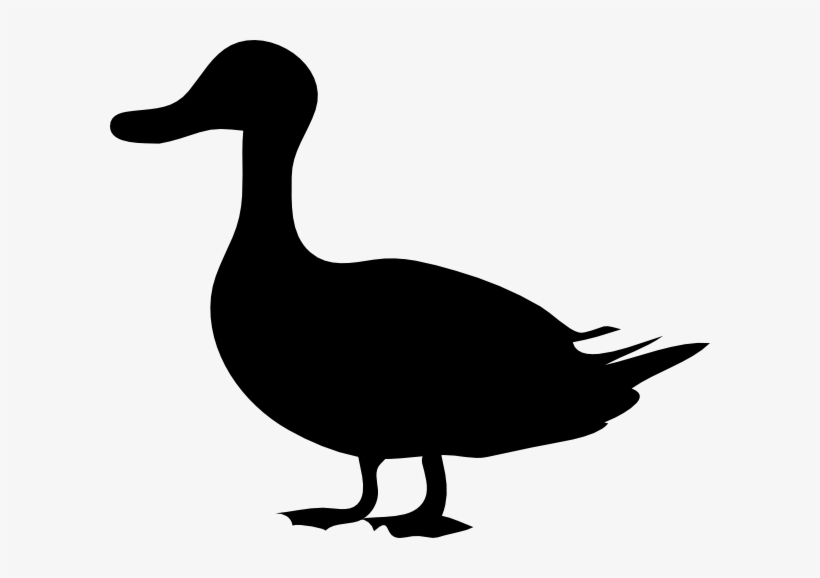 How To Set Use Duck Silhouette Svg Vector, transparent png