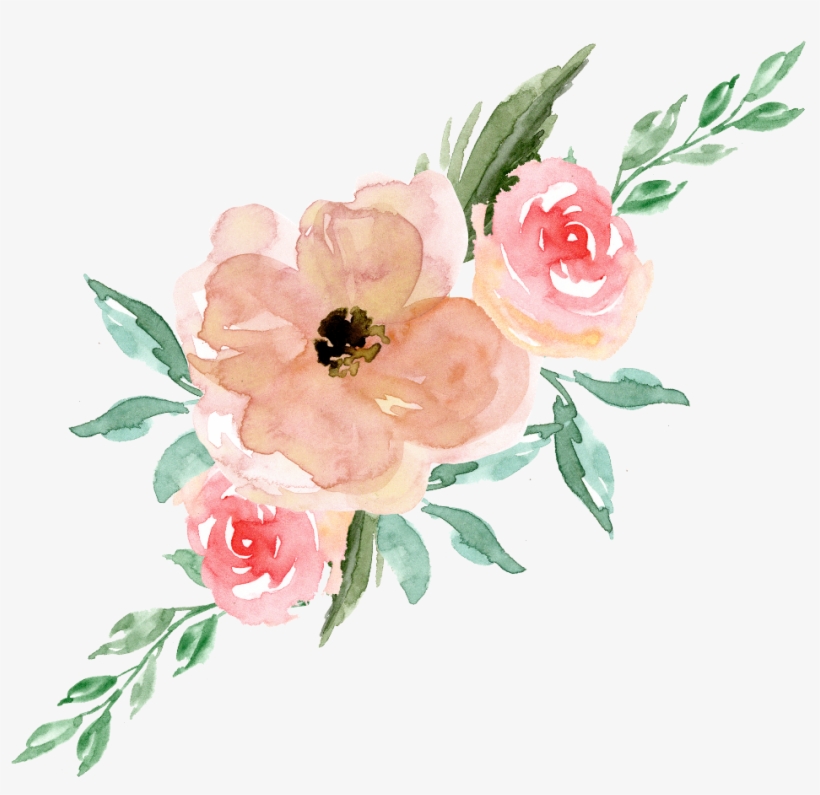 Flowers Flower Bouquet Watercolour Watercolor Ftesticke, transparent png