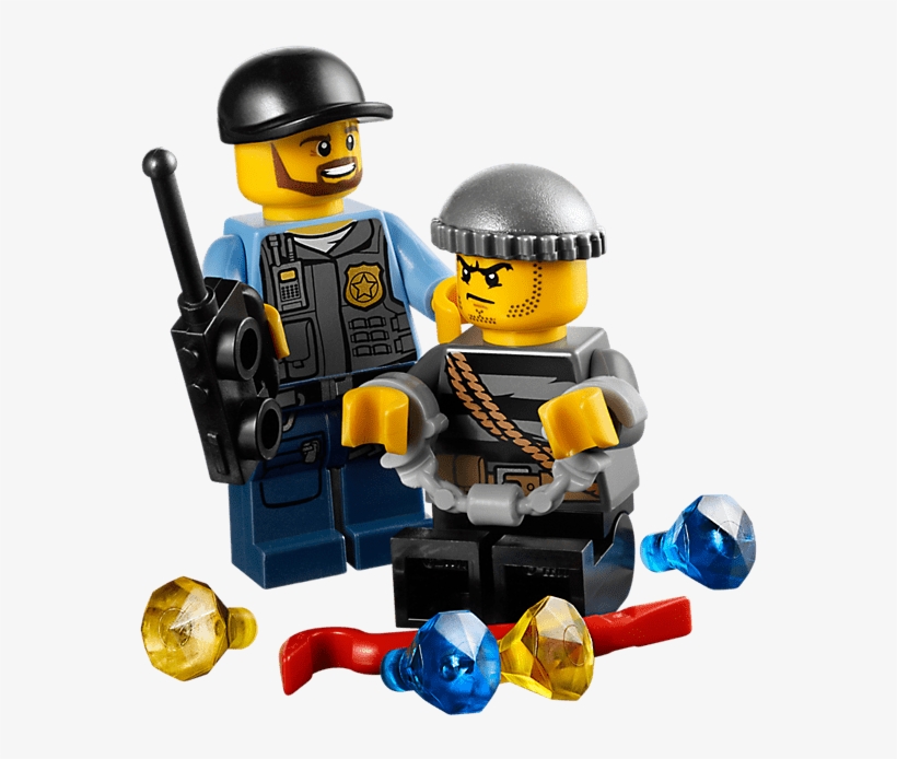Download - Lego City Police Atv Play Set, transparent png