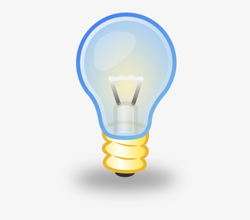 Bulb Clipart Importance - Great Idea Tile Coaster, transparent png