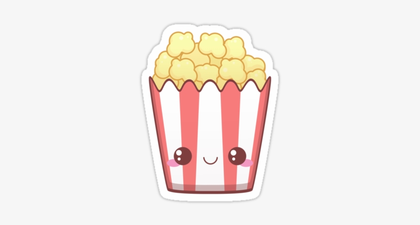 Image Result For Kawaii Popcorn - Kawaii Popcorn, transparent png