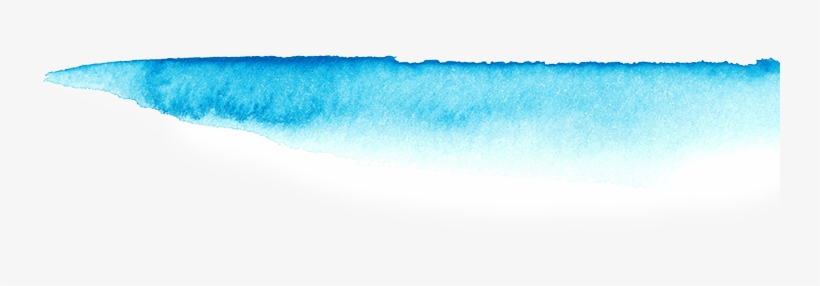 Watercolor Brush - Water, transparent png