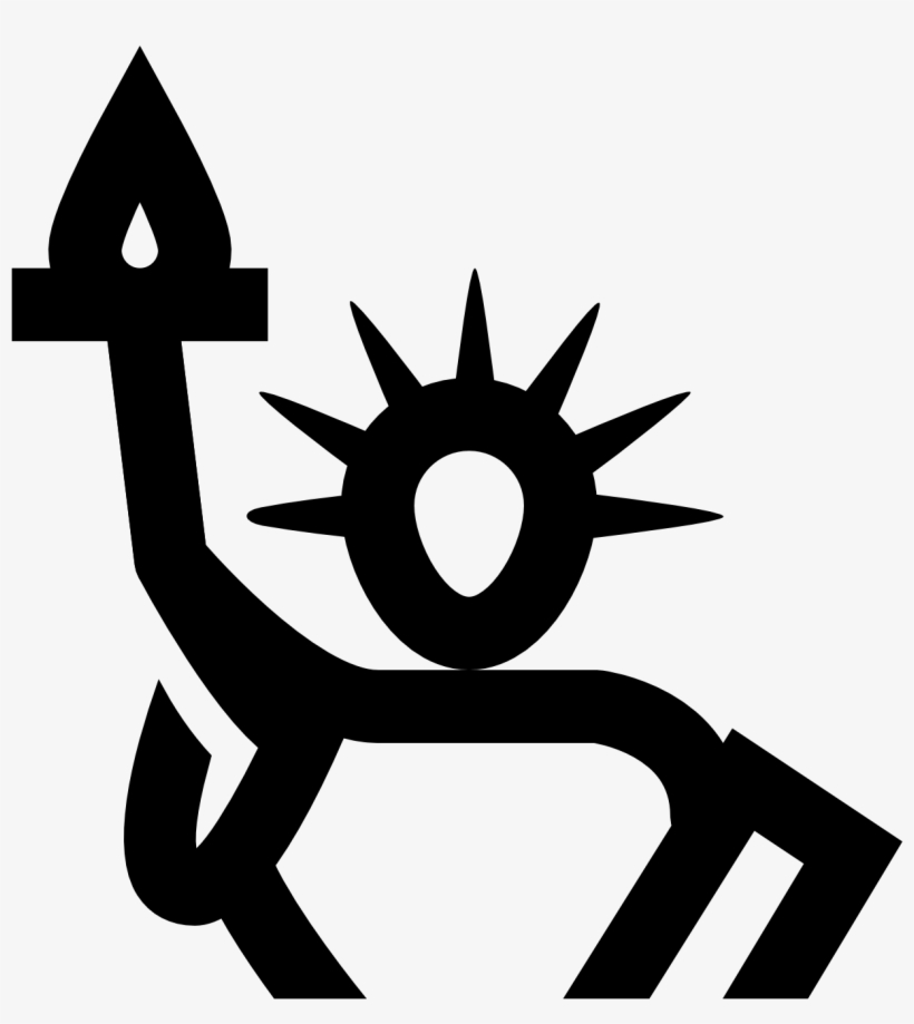 Liberty Clipart Printable - Statue Of Liberty Head Icon, transparent png