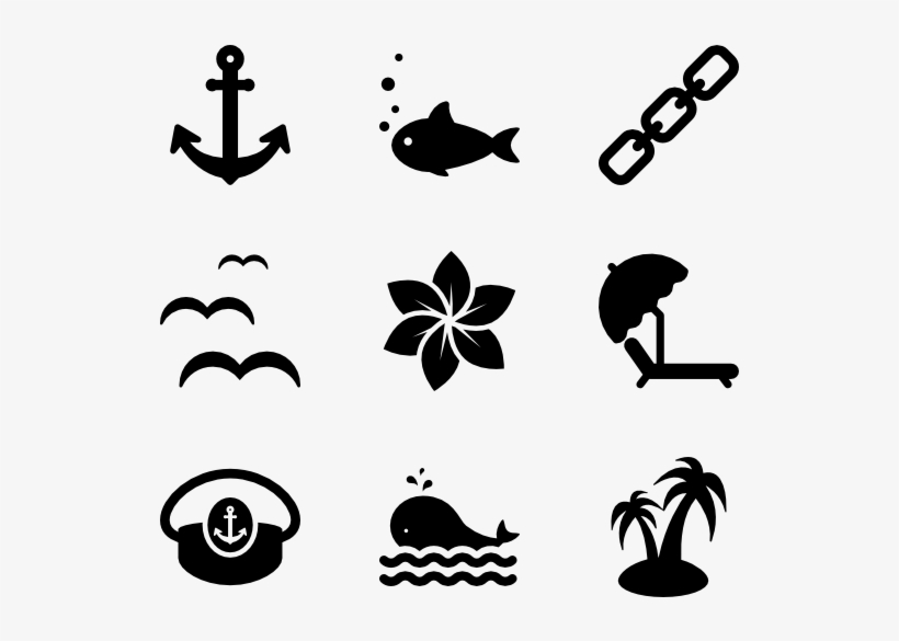 Sea And Beach - Investigation Icons, transparent png