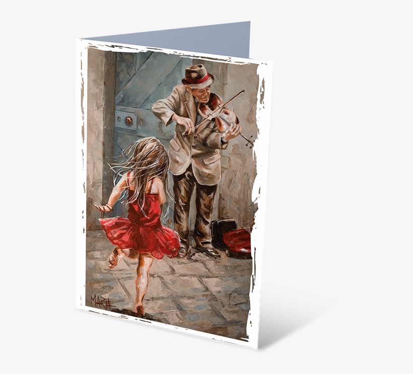 The Violin Player - Painting, transparent png