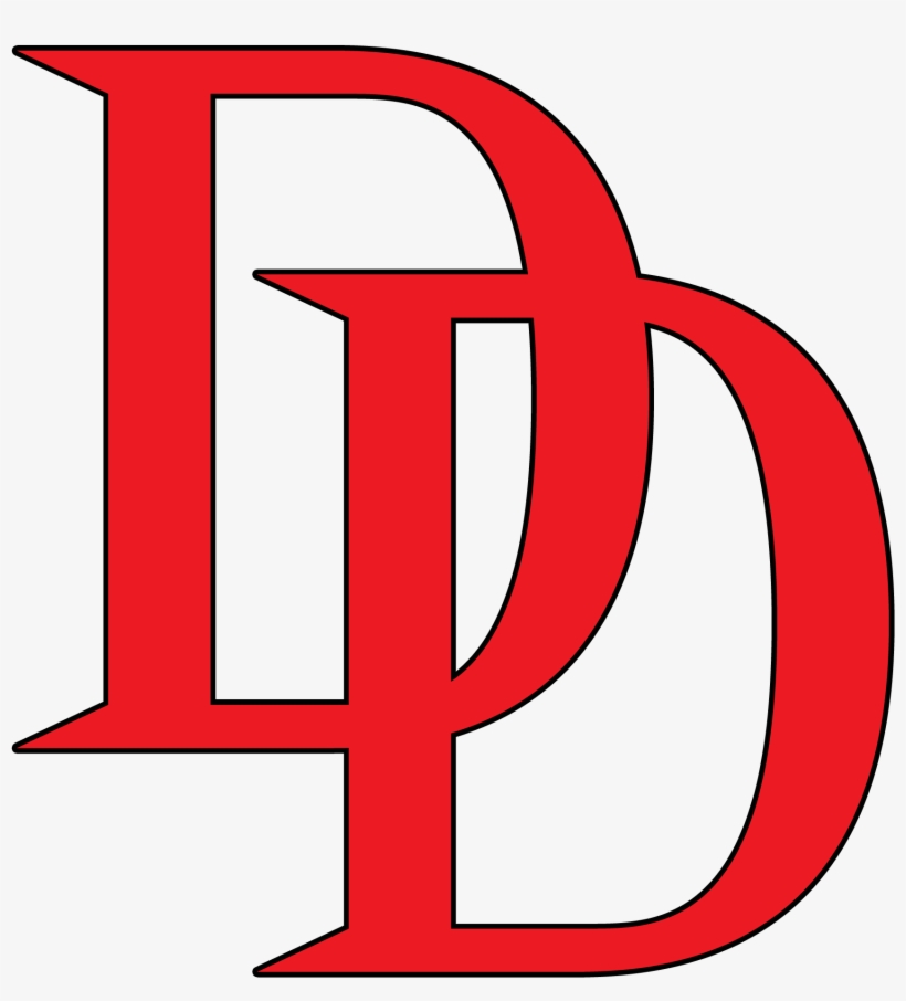 Image Result For Daredevil Logo Evolution - Daredevil Dd Logo, transparent png